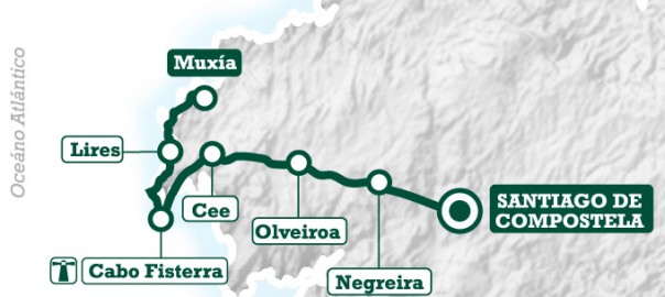 Ruta Camino de Santiago Fisterra-Muxía