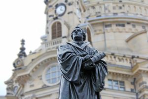 Luther sculpture in Berlin