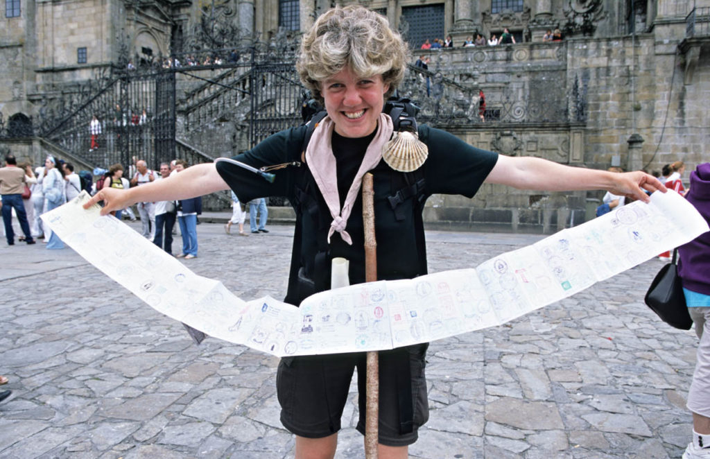 Camino De Santiago Credential. Ready To Get The Compostelana!