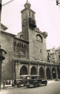 La iglesia de San Nicolás antiguamente