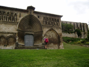 Entrada a la iglesia del Santo Sepulcro