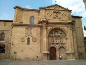 South cover of the cathedral of Santo Domingo, where the remains of the saint are found