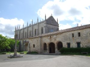 Exterior of the Cartuja de Miraflores in Burgos