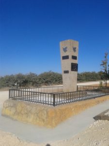 Monument shot in the Civil War, Montes de Oca