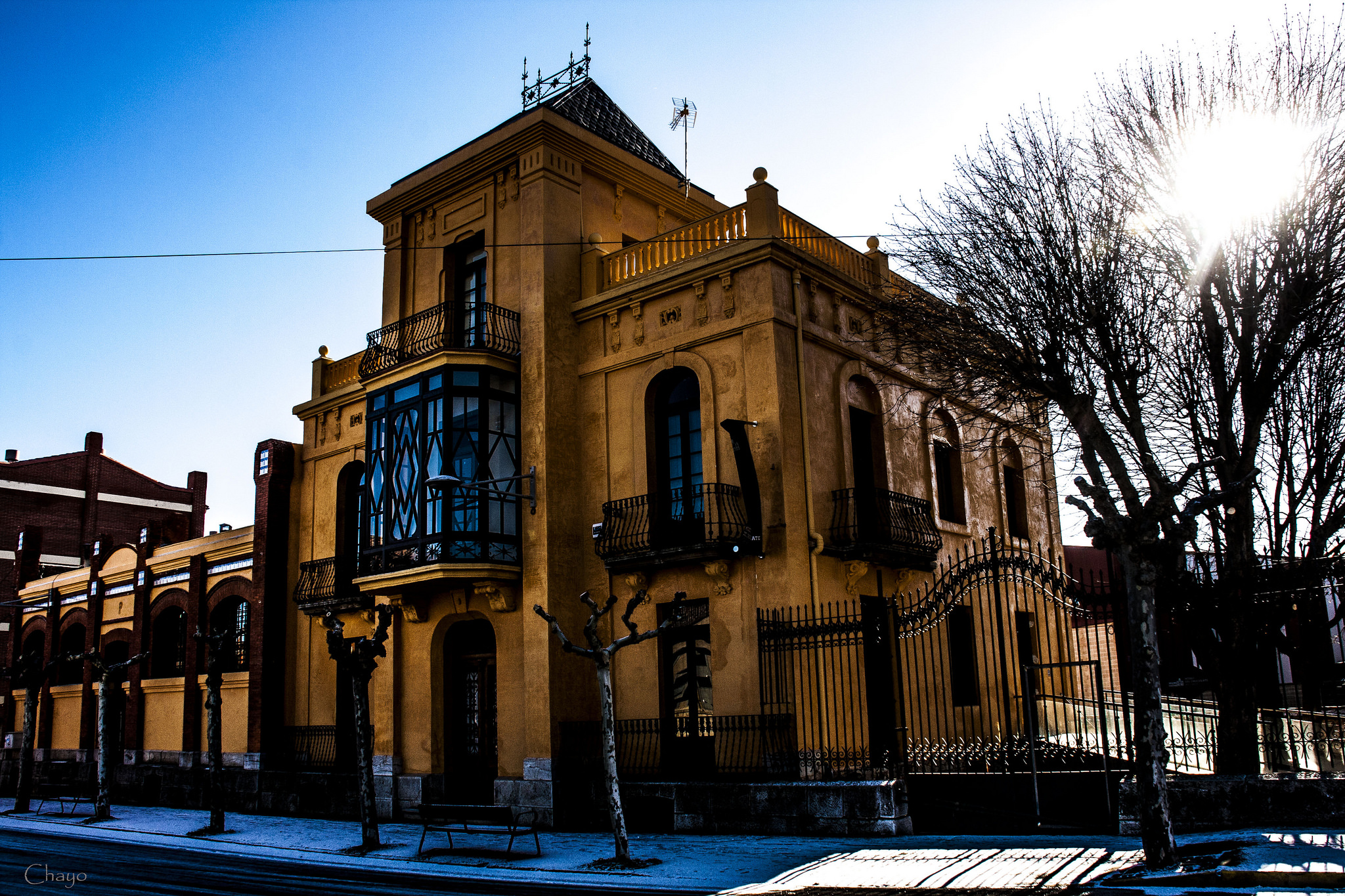 Edificio del museo del Chocolate en Astorga
