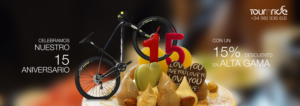 15 Aniversario Copia Texto | Bike Rental For The Camino De Santiago | Tournride