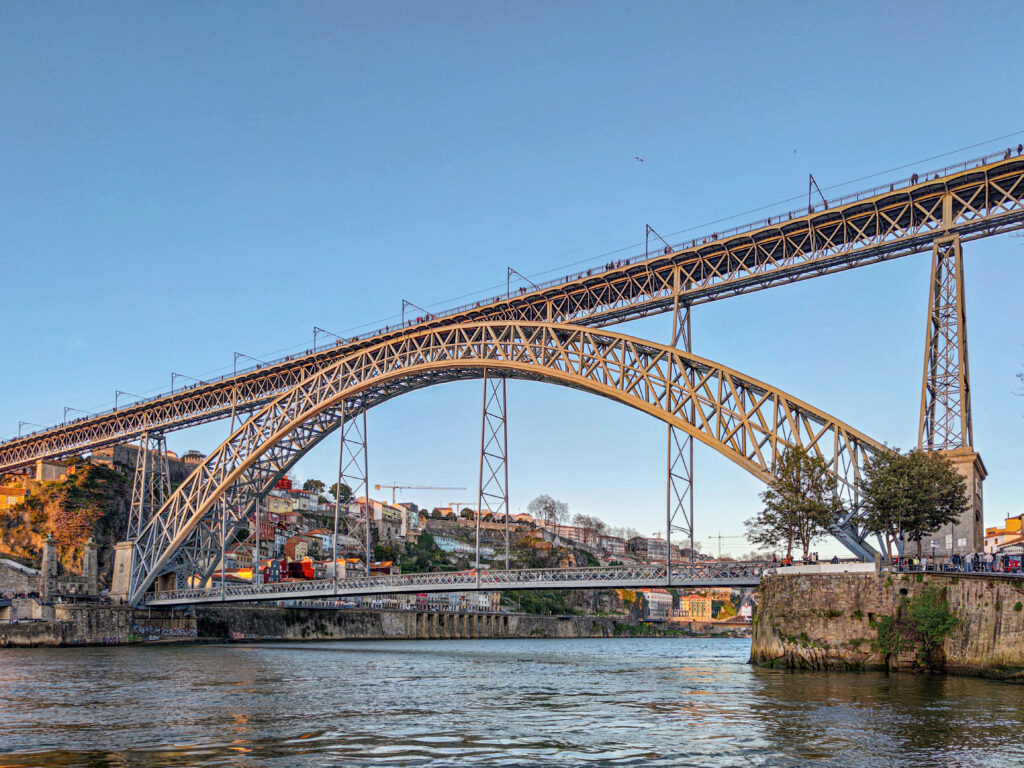 Porto Bridge From Low Angle | Alquiler De Bicicletas Para El Camino De Santiago | Tournride